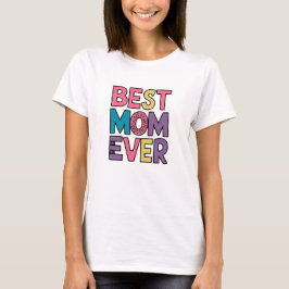 Beste moeder ooit t-shirt