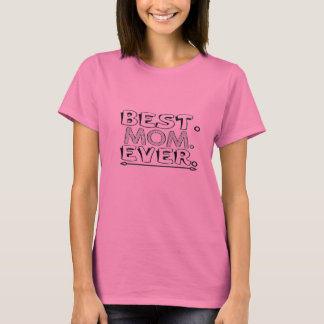 Beste Moeder Ooit T-Shirt met Moderne Typografie