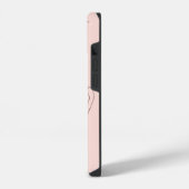 Beste Moeder ooit Trendy One Line zwangerschap iPhone Hoesje (Linkerkant)