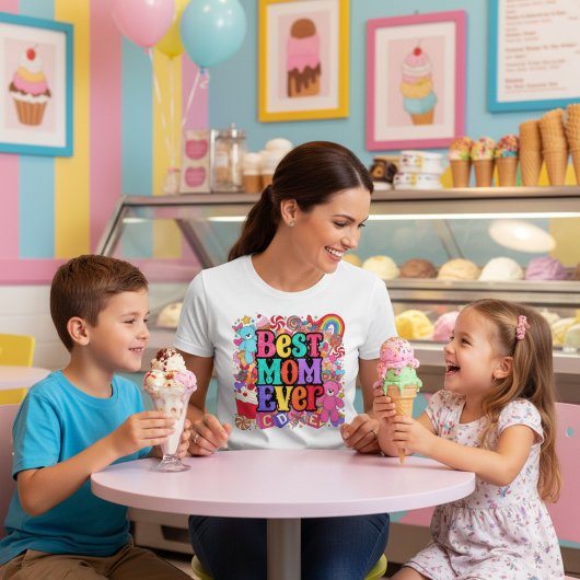 Beste Moeder Ooit  Tri-Blend Shirt