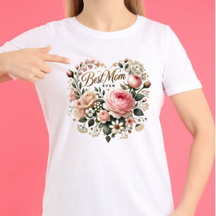 Beste moeder ooit" Tri-Blend shirt