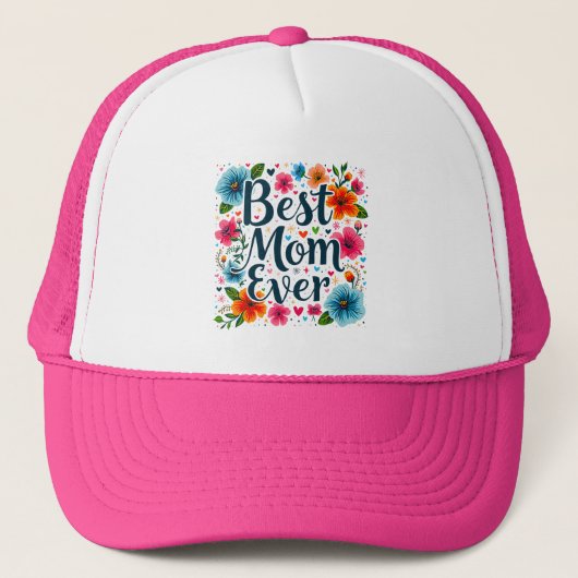 Beste moeder ooit trucker pet (Voorkant)