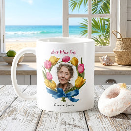 Beste Moeder Ooit Tulpen Foto Bloem Moederdag Koffiemok