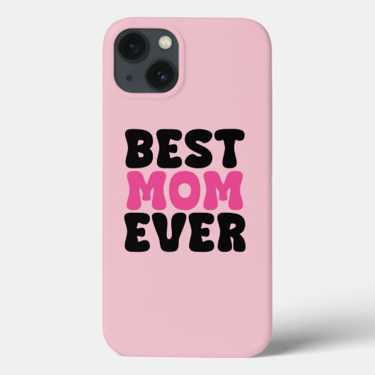 Beste Moeder ooit Typhografie Case-Mate iPhone Case (Achterkant)