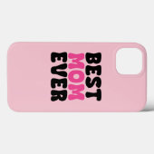 Beste Moeder ooit Typhografie Case-Mate iPhone Case (Achterkant (horizontaal))