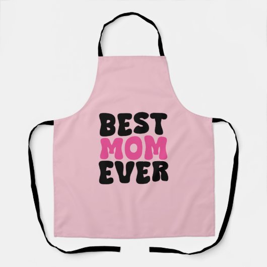 Beste Moeder ooit Typhografie Schort (Voorkant)