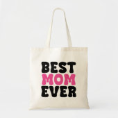 Beste Moeder ooit Typhografie Tote Bag (Voorkant)
