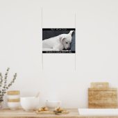 Beste Moeder Ooit Verdient Wat Rusttijd Schattige Poster (Keuken)