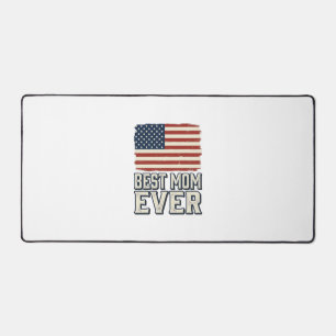 Beste Moeder Ooit Vintage Amerikaanse Vlag Shirt O Bureaumat