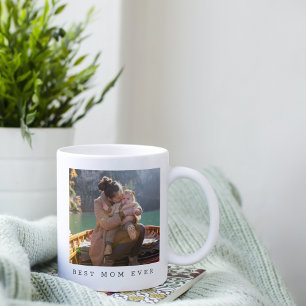 Beste moeder ooit Volledige foto aanpasbaar Gepers Koffiemok