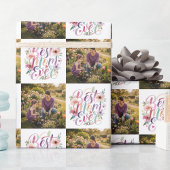 Beste Moeder Ooit Waterverf Bloemstuk Aangepast Cadeaupapier