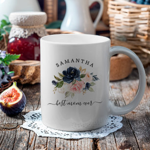 Beste Moeder ooit Waterverf Floral Koffiemok
