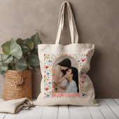 Beste Moeder ooit Wildflower Arch Tote Bag