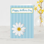 Beste moeder op de wereldkaart kaart (Gele Bloem)