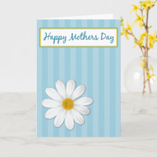 Beste moeder op de wereldkaart kaart (Gele Bloem)