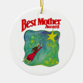 Beste Moeder Prijs Ornamenten (Voorkant)