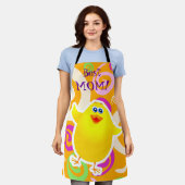 Beste moeder! schort (Gedragen)