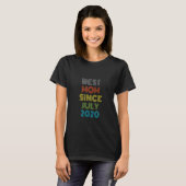 Beste moeder sinds juli 2020 Cool Cadeau T-shirt (Voorkant volledig)