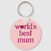 Beste moeder sleutelhanger (Voorkant)
