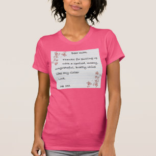 Beste moeder. T-shirt. T-shirt