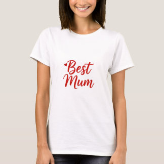 Beste Moeder T-shirt voor vrouwen