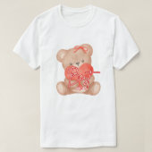 Beste moeder - Teddy Bear T-shirt (Design voorkant)