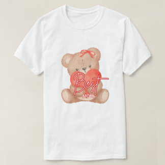 Beste moeder - Teddy Bear T-shirt