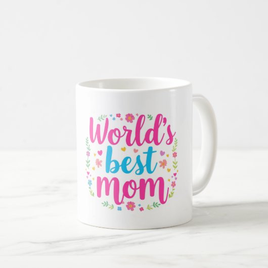 Beste moeder ter wereld 15 oz koffie Mok (Voorkant rechts)