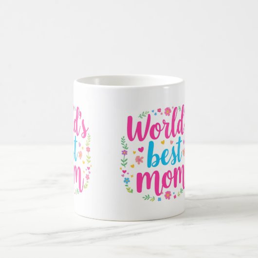 Beste moeder ter wereld 15 oz koffie Mok (Center)
