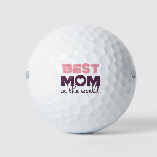 Beste moeder ter wereld, Happy Mothers Day Gift Golfballen (Voorkant)