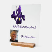 Beste moeder ter wereld Iris Award Acryl Bord (Hoek)