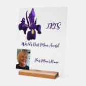 Beste moeder ter wereld Iris Award Acryl Bord (Hoek)