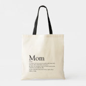 Beste Moeder Ter Wereld Mama Moeder Definitie Tote Bag (Achterkant)