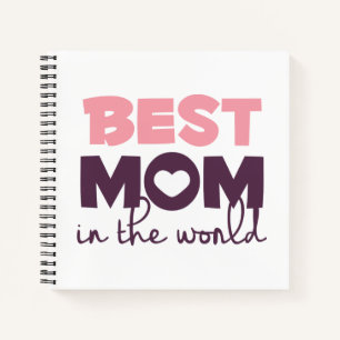 Beste moeder ter wereld Moederdag   Gastenboek Notitieboek