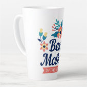 Beste moeder ter wereld | MOEDERDAG Latte Mok (Linkerhoek)