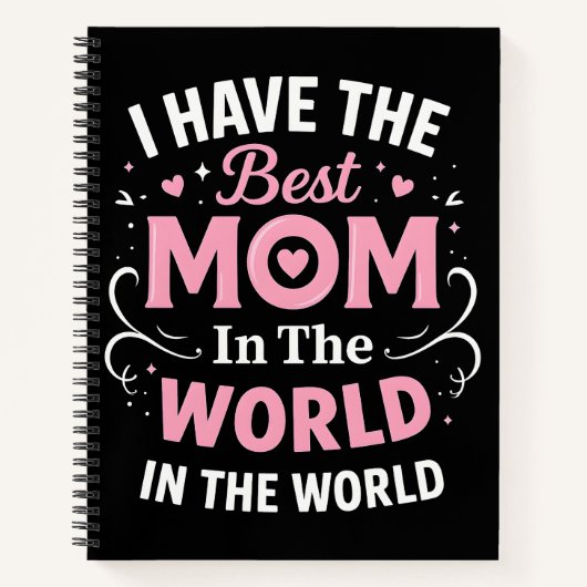 Beste moeder ter wereld notitieboek (Voorkant)
