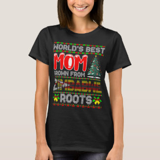 Beste Moeder Ter Wereld Opgelost in Zimbabwe Kerst T-shirt