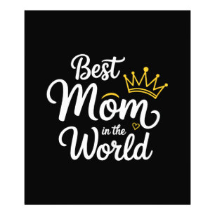 Beste Moeder Ter Wereld T-shirt Vrouwen Beste Moed Foto Afdruk