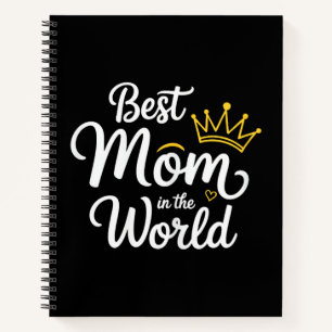 Beste Moeder Ter Wereld T-shirt Vrouwen Beste Moed Notitieboek