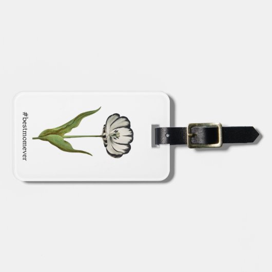 Beste Moeder  Tulp Bagagelabel (Voorkant horizontaal)