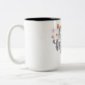 Beste moeder tweekleurige koffiemok (Links)