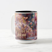 Beste Moeder  Tweekleurige Koffiemok (Voorkant links)