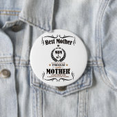 Beste moeder van alle tijd - Moederdag cadeau Ronde Button 4,0 Cm (In situ)