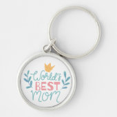 Beste Moeder van de Wereld Acryl Sleutelhanger (Voorkant)
