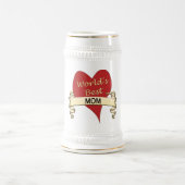 Beste moeder van de wereld bierpul (Center)