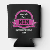 Beste moeder van de wereld blikjeskoeler (Achterkant)