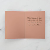 Beste moeder van de wereld feestdagen kaart (Binnen)