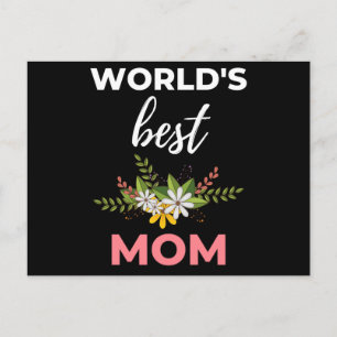 Beste Moeder van de Wereld Feestdagenkaart