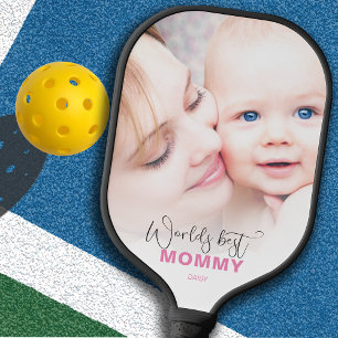 Beste Moeder van de Wereld   Foto Pickleball Paddle