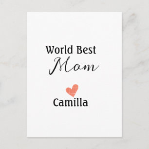Beste moeder van de wereld gelukkige moederdag oma briefkaart